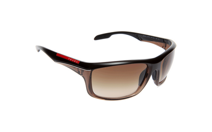 Prada Sport Sunglasses PS01NS GAJ6S1 63mm Dark Brown / Dark Brown Gradient Lens