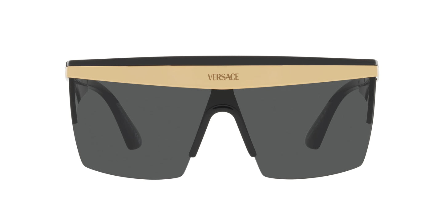 Versace Sunglasses VE2254 100287 44mm Black / Dark Grey Lens