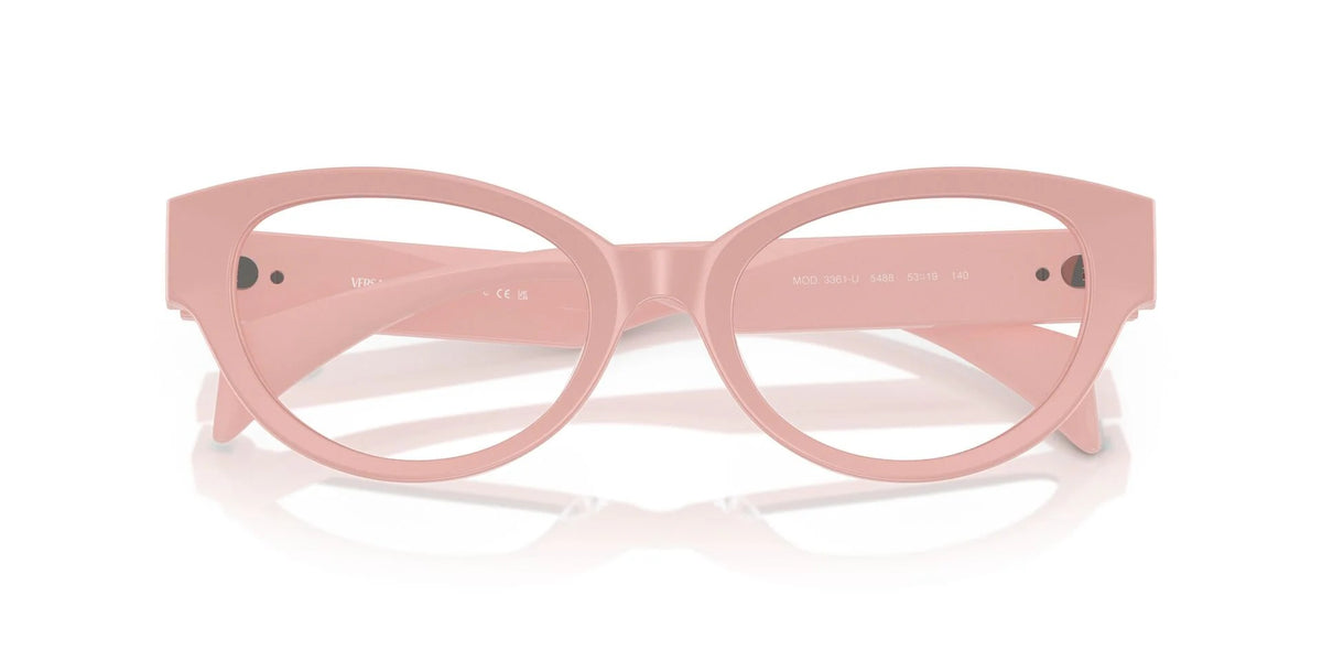 Versace Eyeglasses VE3361U 5488 51mm Pink / Demo Lens