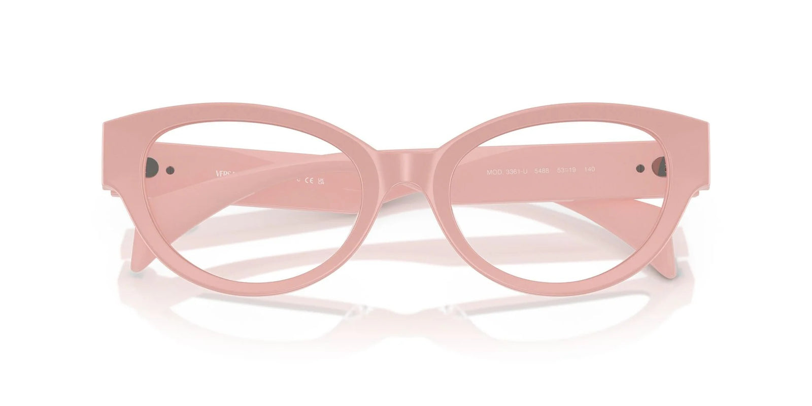 Versace Eyeglasses VE3361U 5488 51mm Pink / Demo Lens
