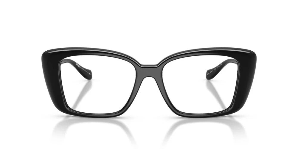 Versace VE3385U GB1 Eyeglasses 53mm Black / Clear Demo Lens