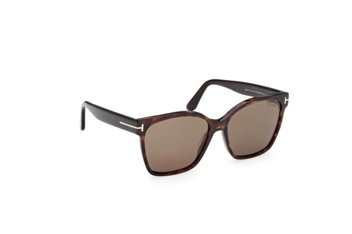 Tom Ford Iris-02 Sunglasses FT1312 52H 56mm Havana / Brown Polarized Lens