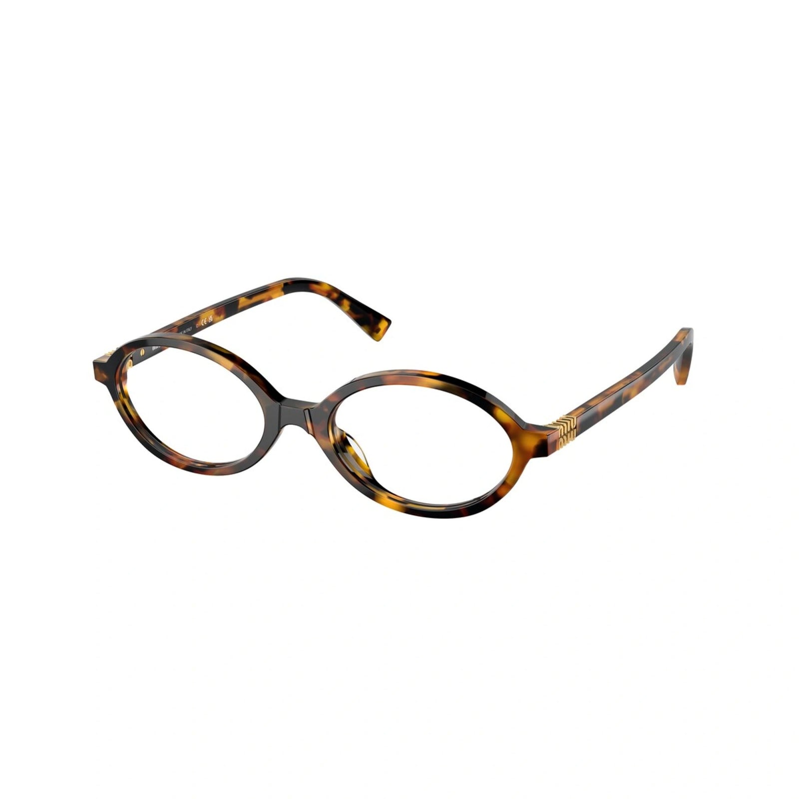 Miu Miu Eyeglasses MU01XV VAU-1O1 50mm Honey Havana / Demo Lens