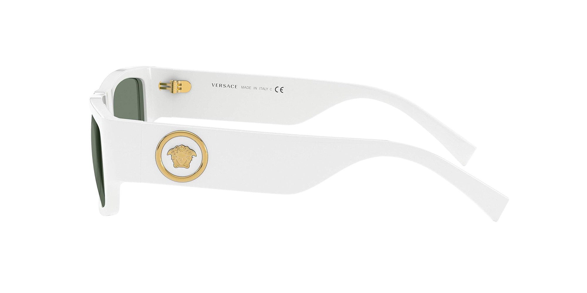 Versace Sunglasses VE4385 532771 56mm White / Dark Green Lens