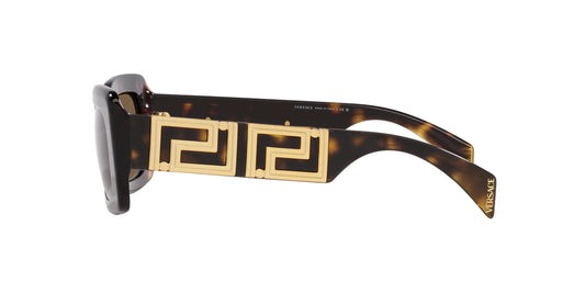 Versace Sunglasses VE4444U 10873 54mm Havana / Dark Grey Lens