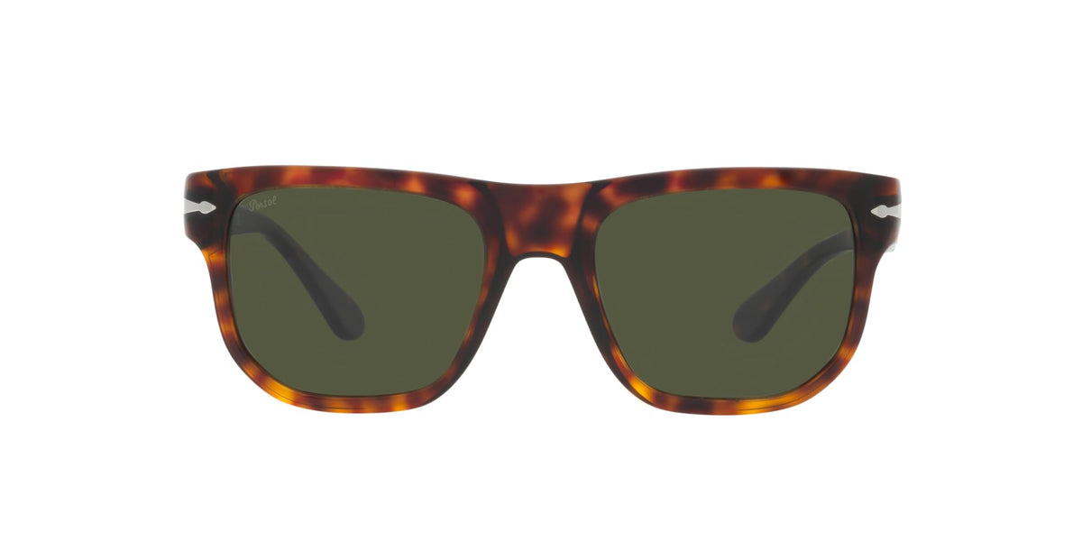 Persol Sunglasses PO3306S 24/31 55mm Havana / Green Lens