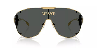 Versace Sunglasses VE2268 100287 42mm Gold / Dark Grey Lens