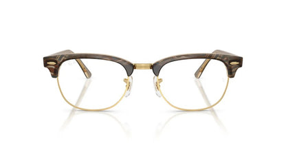 Ray-Ban RX5154 8294 Eyeglasses 51mm Photo Waves Brown / Clear Demo Lens