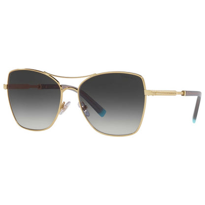 Tiffany & Co Sunglasses TF3084 60023C 59mm Gold / Grey Gradient Lens