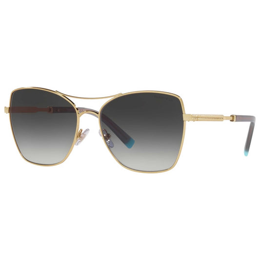 Tiffany & Co Sunglasses TF3084 60023C 59mm Gold / Grey Gradient Lens