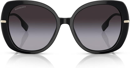Burberry Eugenie Sunglasses BE4374 30018G 55mm Black / Grey Gradient Lens