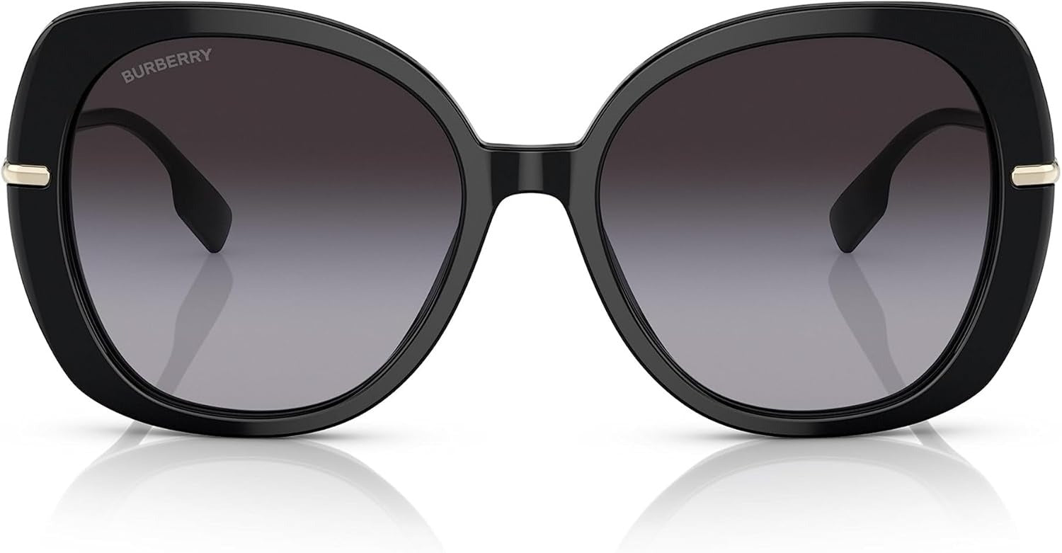 Burberry Eugenie Sunglasses BE4374 30018G 55mm Black / Grey Gradient Lens