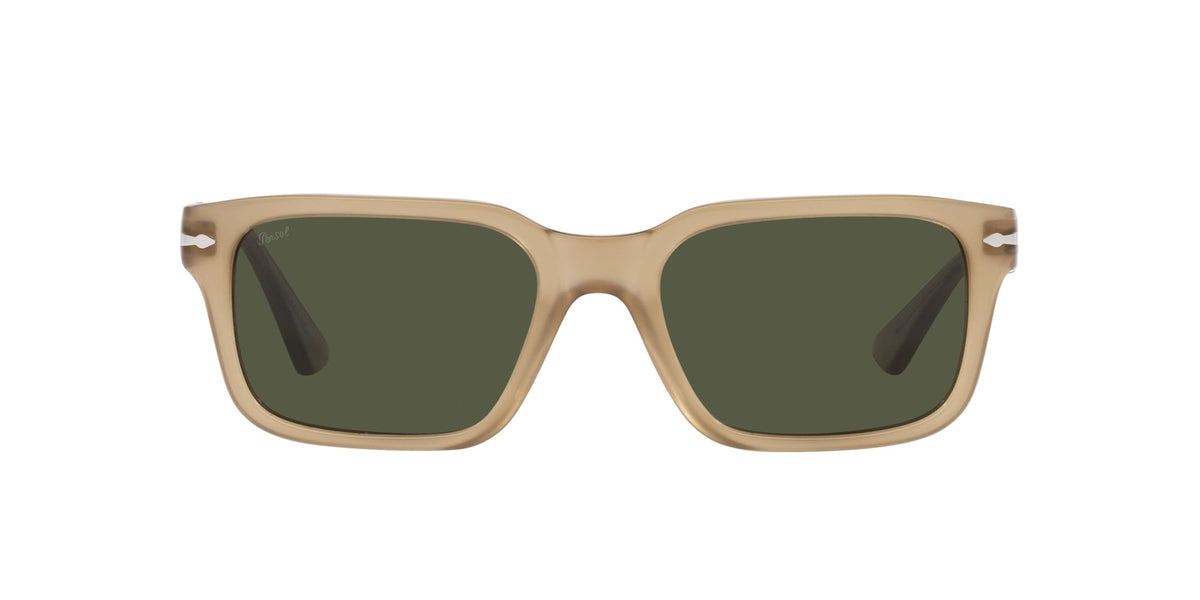 Persol Sunglasses PO3272S 116931 55mm Beige Opal / Green Lens