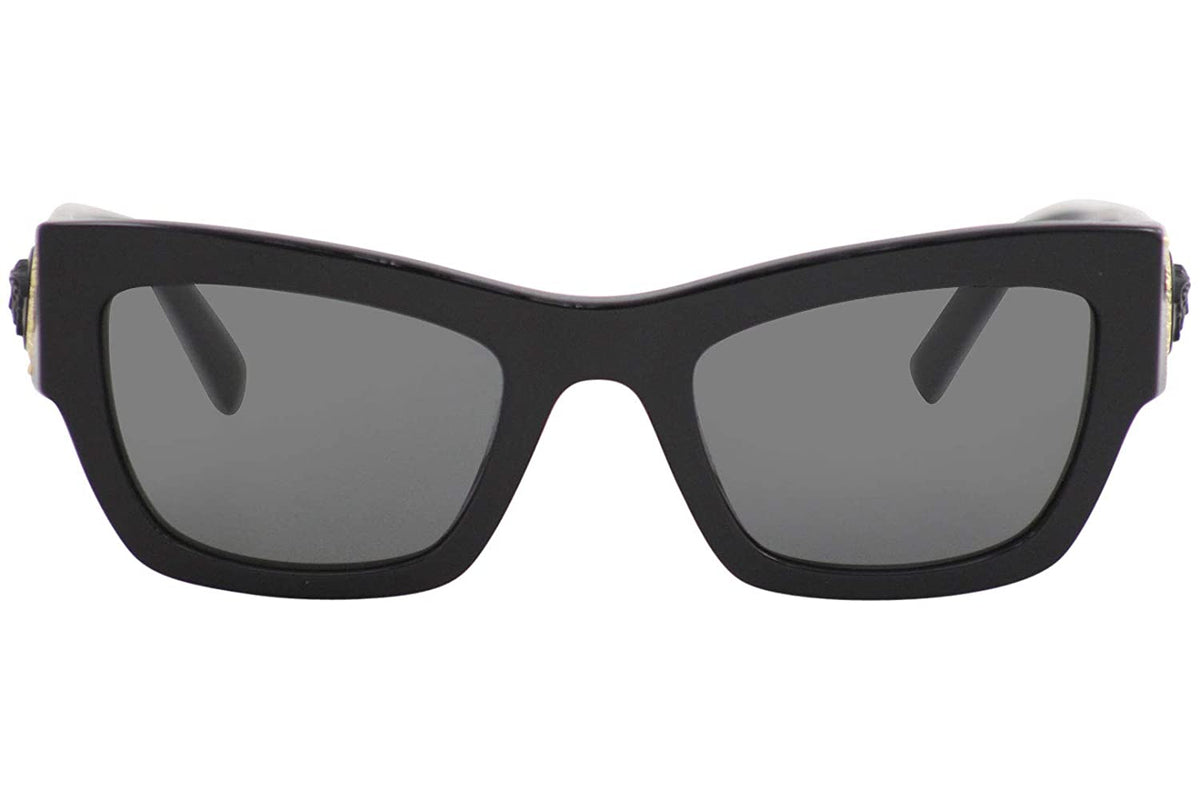 Versace VE4358 529587 52mm Sunglasses Black / Grey Lens