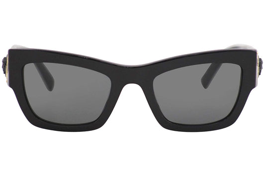 Versace VE4358 529587 52mm Sunglasses Black / Grey Lens