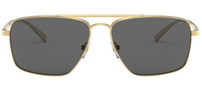 Versace Mens Sunglasses VE2216 100287 Gold / Grey Lens [61-15-140]