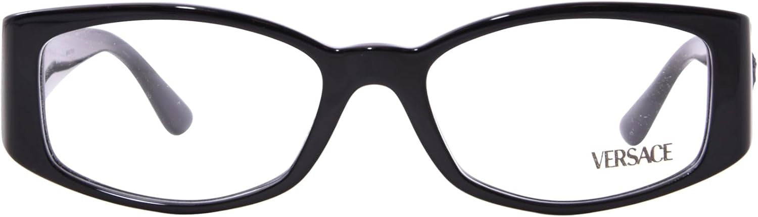 Versace Eyeglasses VE3343 GB1 52mm Black / Demo Lens