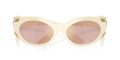 Versace Sunglasses VE4503U 55331T 55mm Milk / Pink Mirror Gold Lens