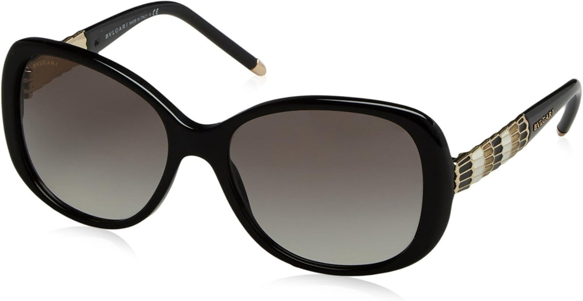 Bvlgari Sunglasses BV8114 501/11 56mm Black / Grey Gradient Lens