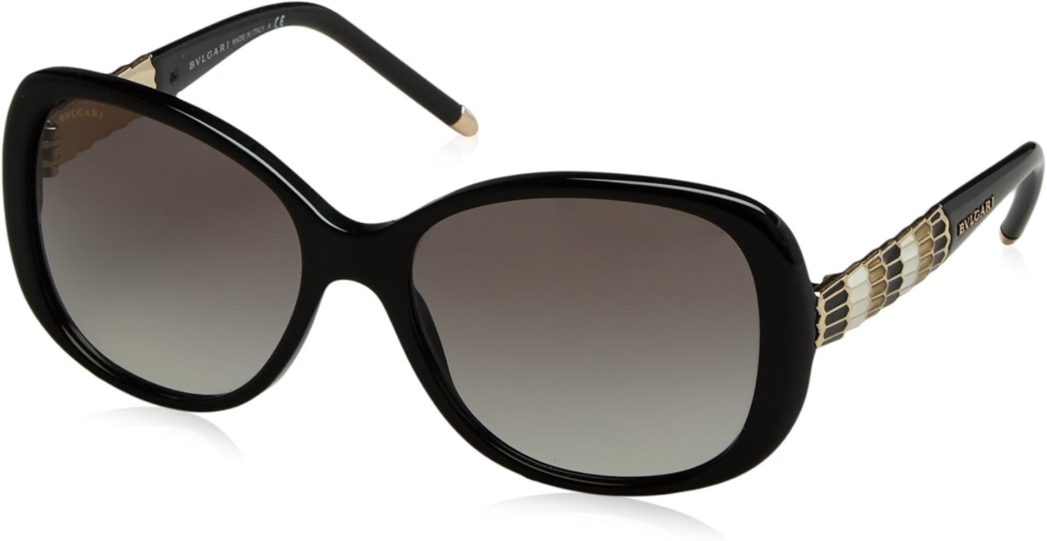 Bvlgari Sunglasses BV8114 501/11 56mm Black / Grey Gradient Lens