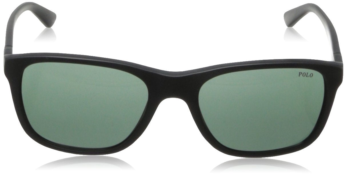 Polo Ralph Lauren Sunglasses PH4085 5284/71 55mm Matte Black / Green Lens