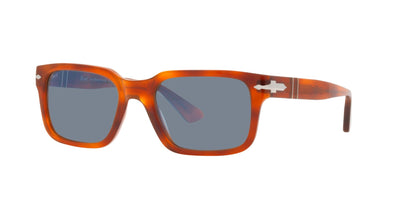 Persol Sunglasses PO3272S 9656 55mm Terra Di Siena / Light Blue Lens
