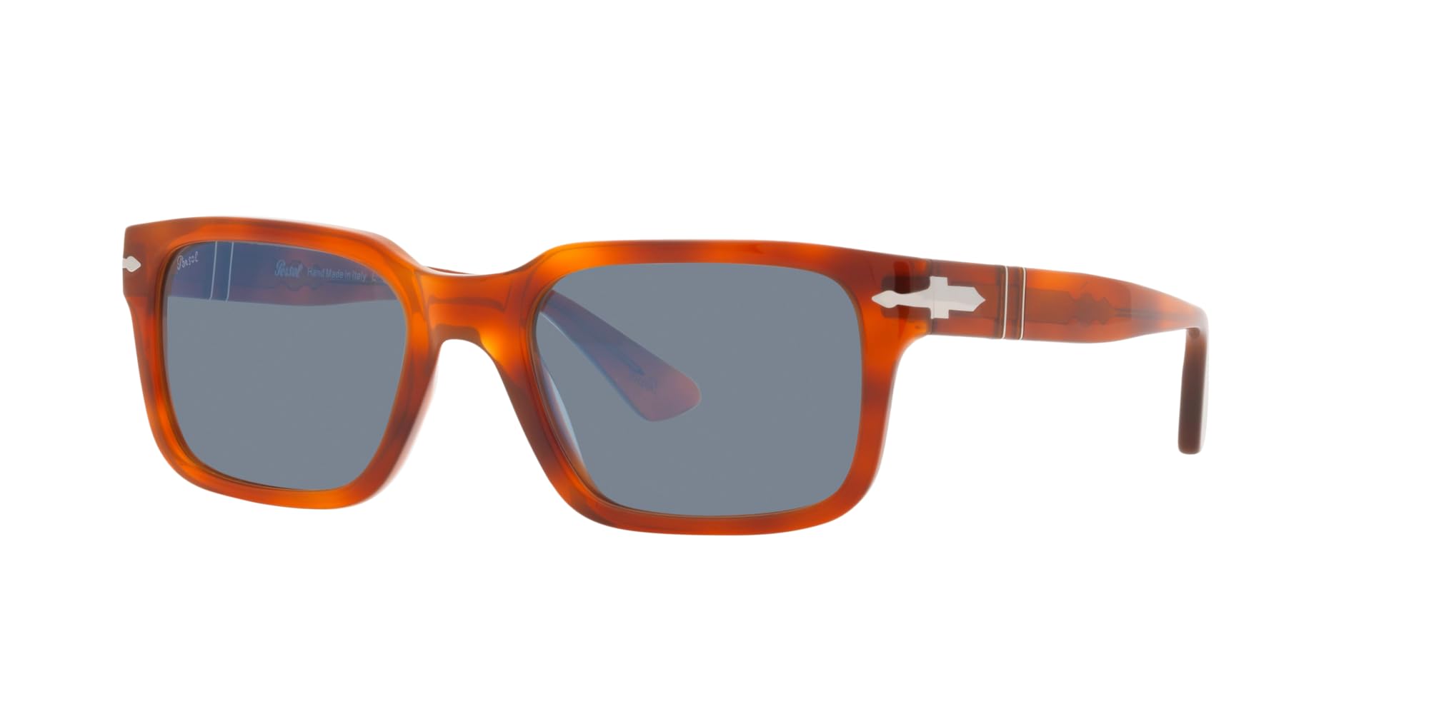 Persol Sunglasses PO3272S 9656 55mm Terra Di Siena / Light Blue Lens