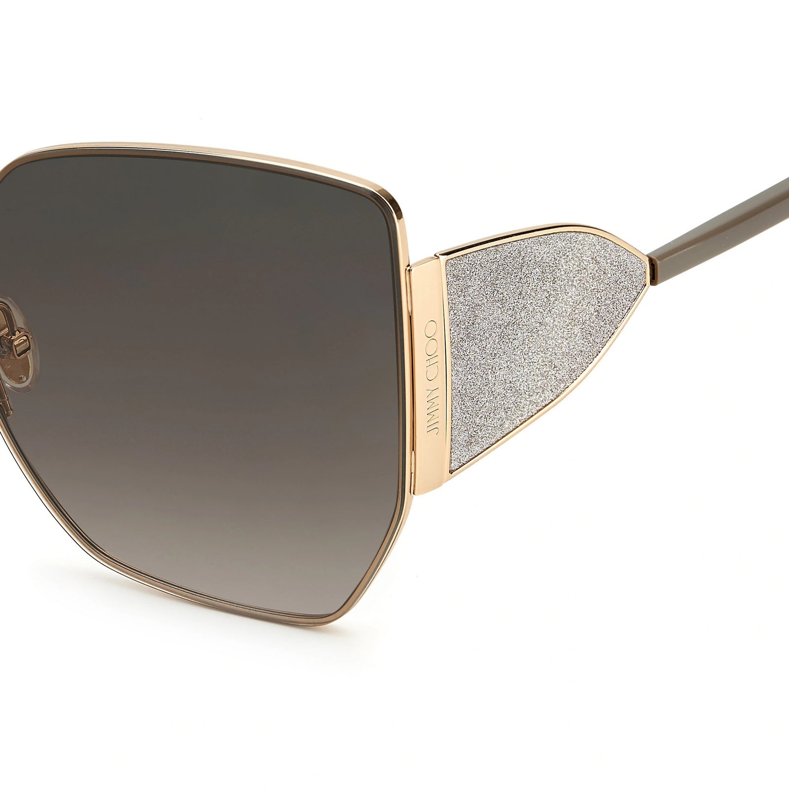 Jimmy Choo Sunglasses JC RIVER/S 763 HA 61mm Gold Mud / Grey Gradient Lens