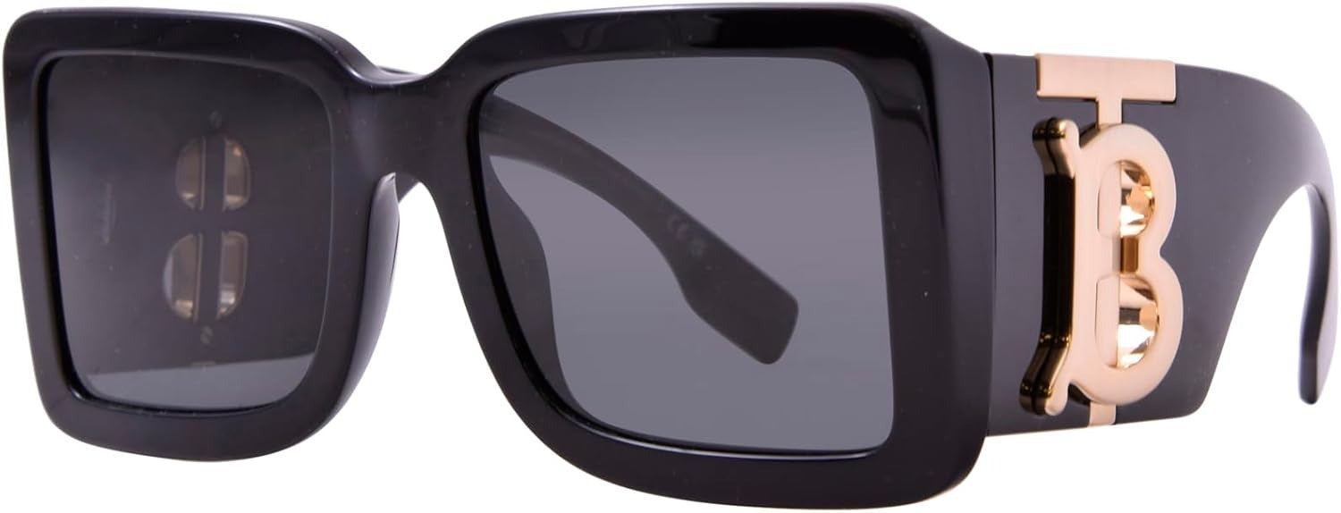 Burberry Sunglasses BE4406U 300187 55mm Black / Dark Grey Lens