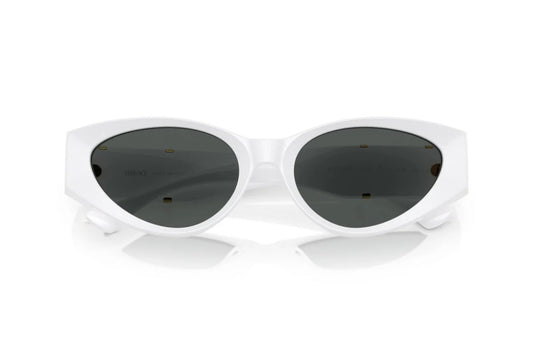 Versace Sunglasses VE4454 314/87 55mm White / Dark Grey Lens