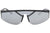 Versace Sunglasses VE4349 52811U Transparent Dark Grey / Blue Mirror Silver