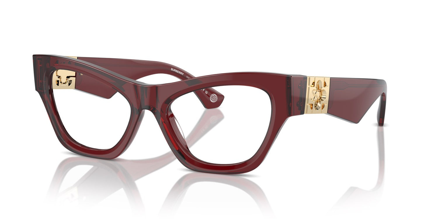 Burberry Eyeglasses BE2405U 4128 51mm Bordeaux / Demo Lens