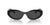 Prada Sunglasses PR26ZS 16K08Z 55mm Black / Dark Grey Lens