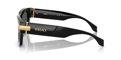 Versace Sunglasses VE4464 GB1/87 52mm Black / Dark Grey Lens