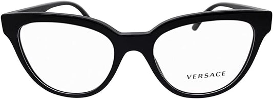 Versace Eyeglasses VE3315 GB1 54mm Black / Demo Lens