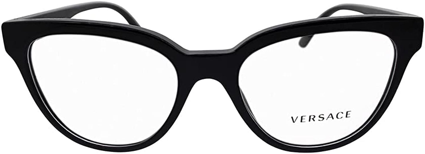 Versace Eyeglasses VE3315 GB1 54mm Black / Demo Lens