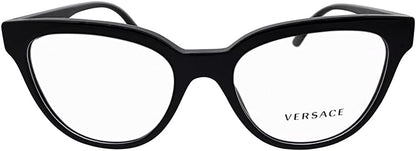 Versace Eyeglasses VE3315 GB1 54mm Black / Demo Lens
