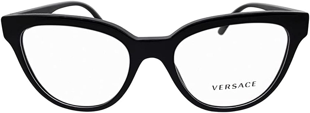 Versace Eyeglasses VE3315 GB1 54mm Black / Demo Lens