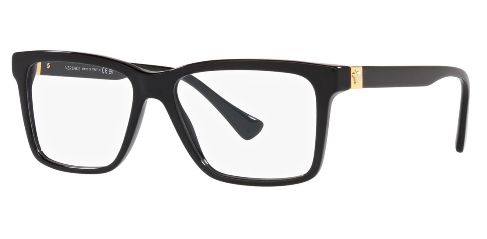 Versace Eyeglasses VE3328 GB1 56mm Black / Demo Lens