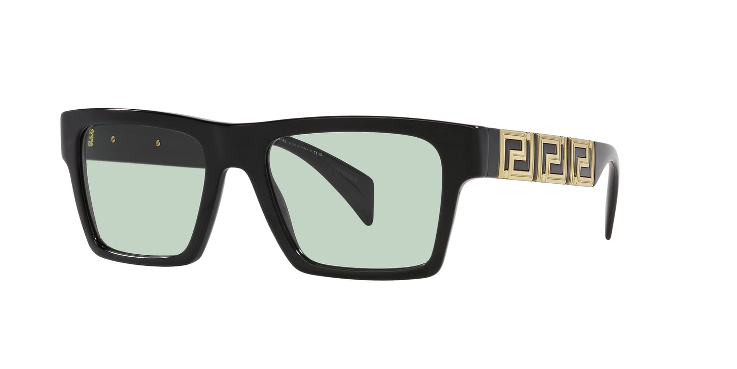 Versace Sunglasses VE4445 GB1M1 54mm Black / Photo Green Lens