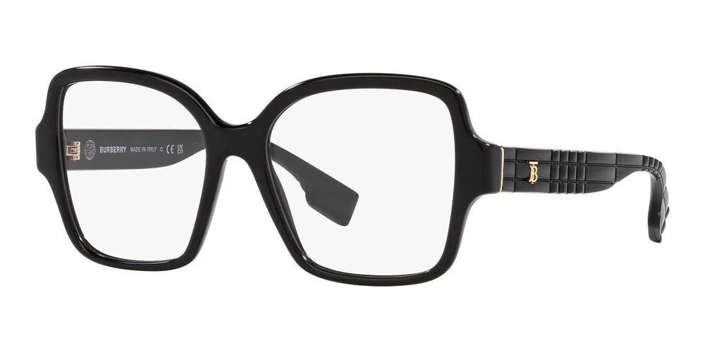 Burberry Eyeglasses BE2374 3001 52mm Black / Demo Lens