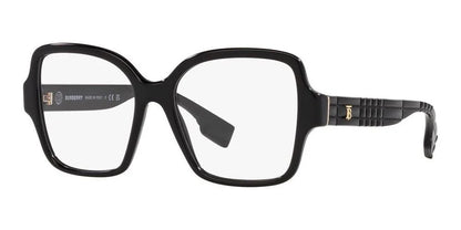 Burberry Eyeglasses BE2374 3001 52mm Black / Demo Lens