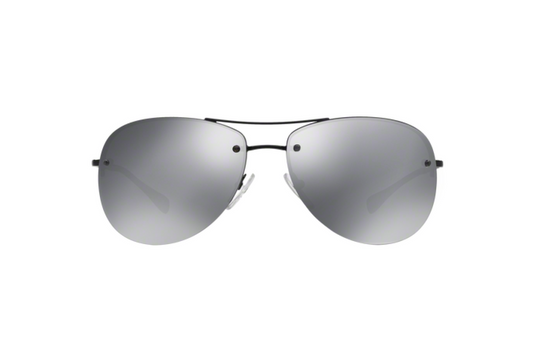 Prada Sport Sunglasses PS50RS 7AX5L0 59mm Black / Dark Mirror Lens