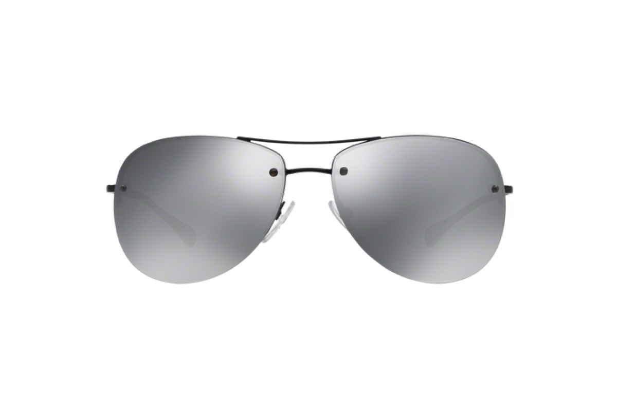 Prada Sport Sunglasses PS50RS 7AX5L0 59mm Black / Dark Mirror Lens