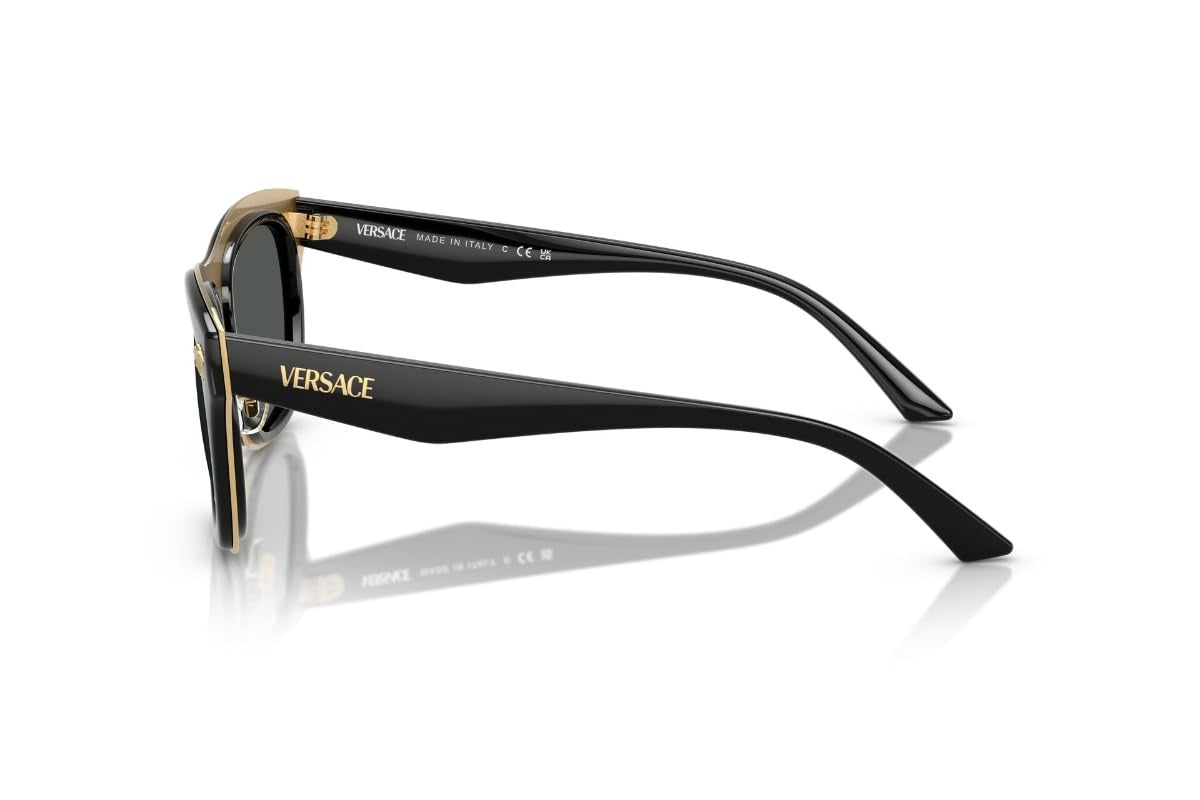 Versace Sunglasses VE2272 GB187 53mm Black / Dark Grey Lens