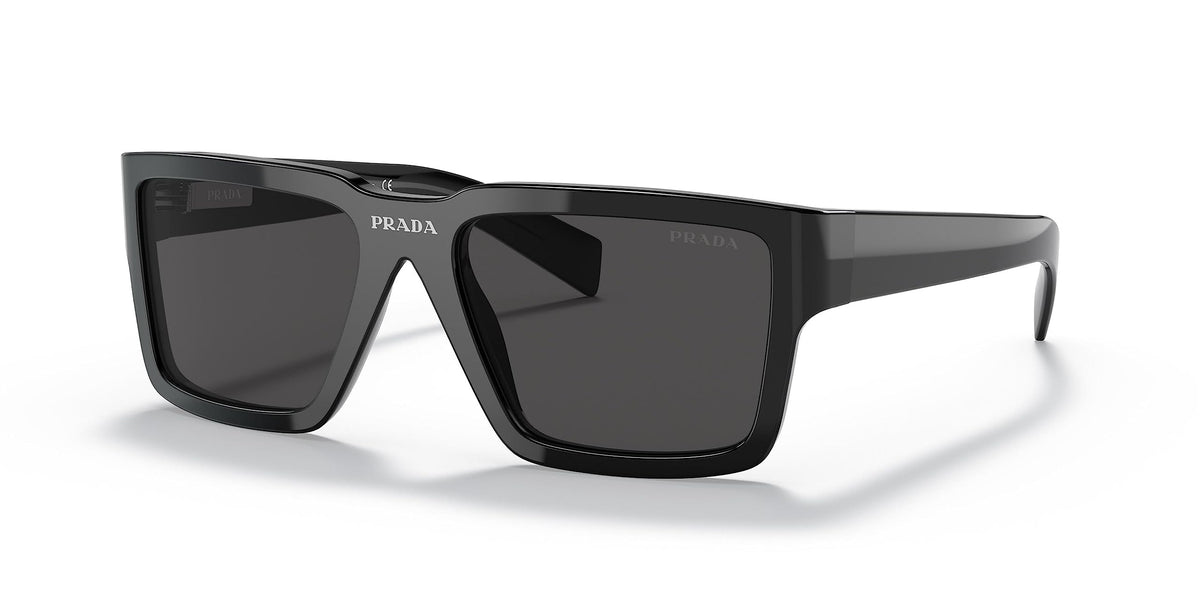 Prada Sunglasses PR9YS 1AB5S0 56mm Black / Dark Grey Lens