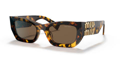 Miu Miu Sunglasses MU09WS VAU06B 53mm Honey Havana / Dark Brown Lens