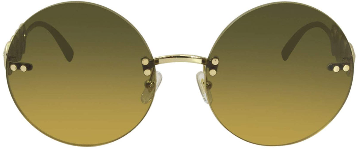 Versace Sunglasses VE2214 100218 59mm Gold / Orange Gradient Lt Green [59-18-135]