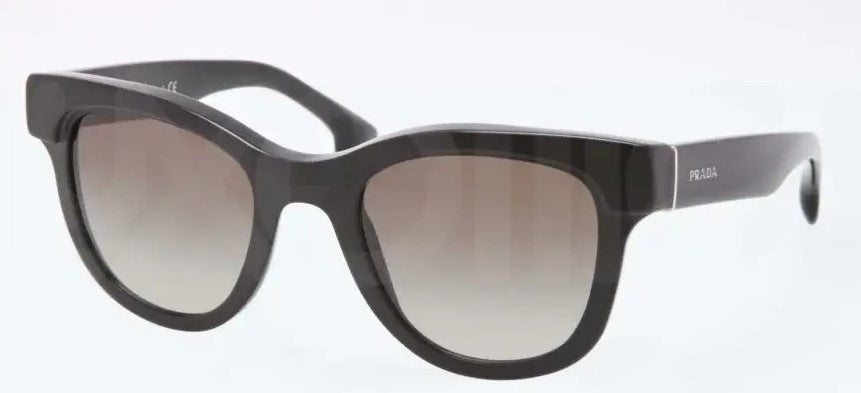 Prada Portrait Sunglasses PR27PS 1AB4M1 49mm Black / Grey Gradient Lens