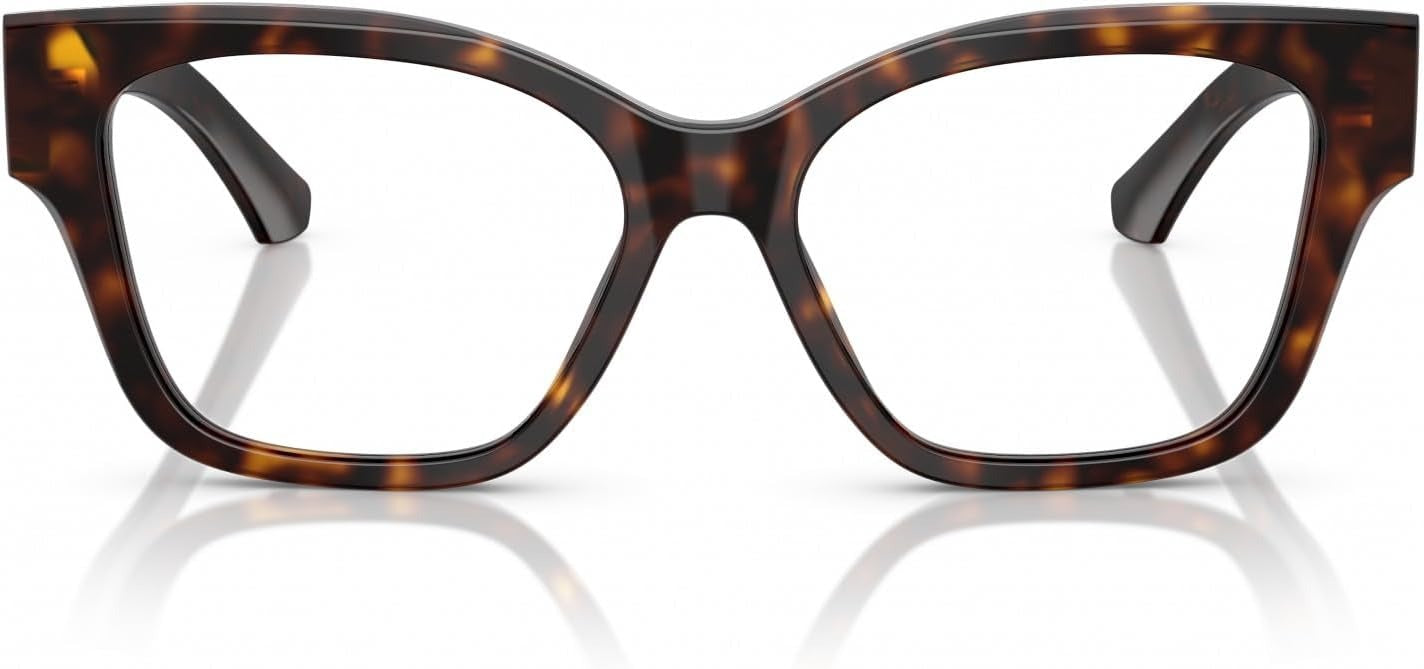 Burberry BE2420 3002 Eyeglasses 52mm Havana / Clear Demo Lens